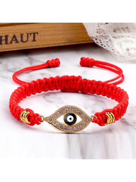 Buddha Stones Evil Eye Keep Away Evil Spirits String Bracelet