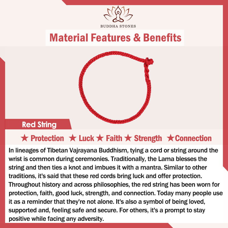 Material Features and Benefits of Red String